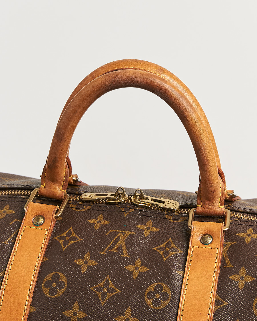 Herr | Pre-Owned & Vintage Bags | Louis Vuitton Pre-Owned | Keepall Bandouliére 55 Monogram