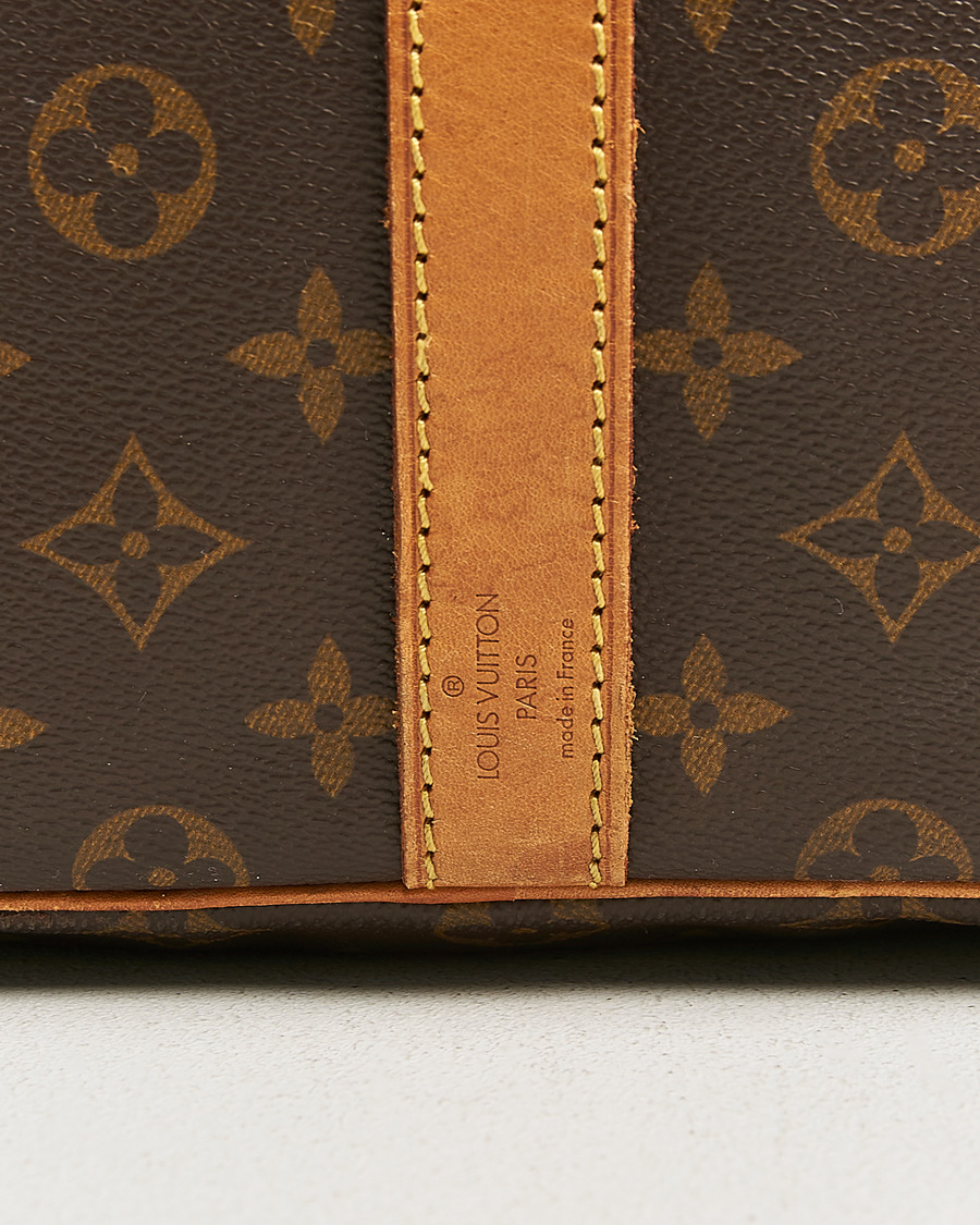 Herr | Pre-Owned & Vintage Bags | Louis Vuitton Pre-Owned | Keepall Bandouliére 55 Monogram