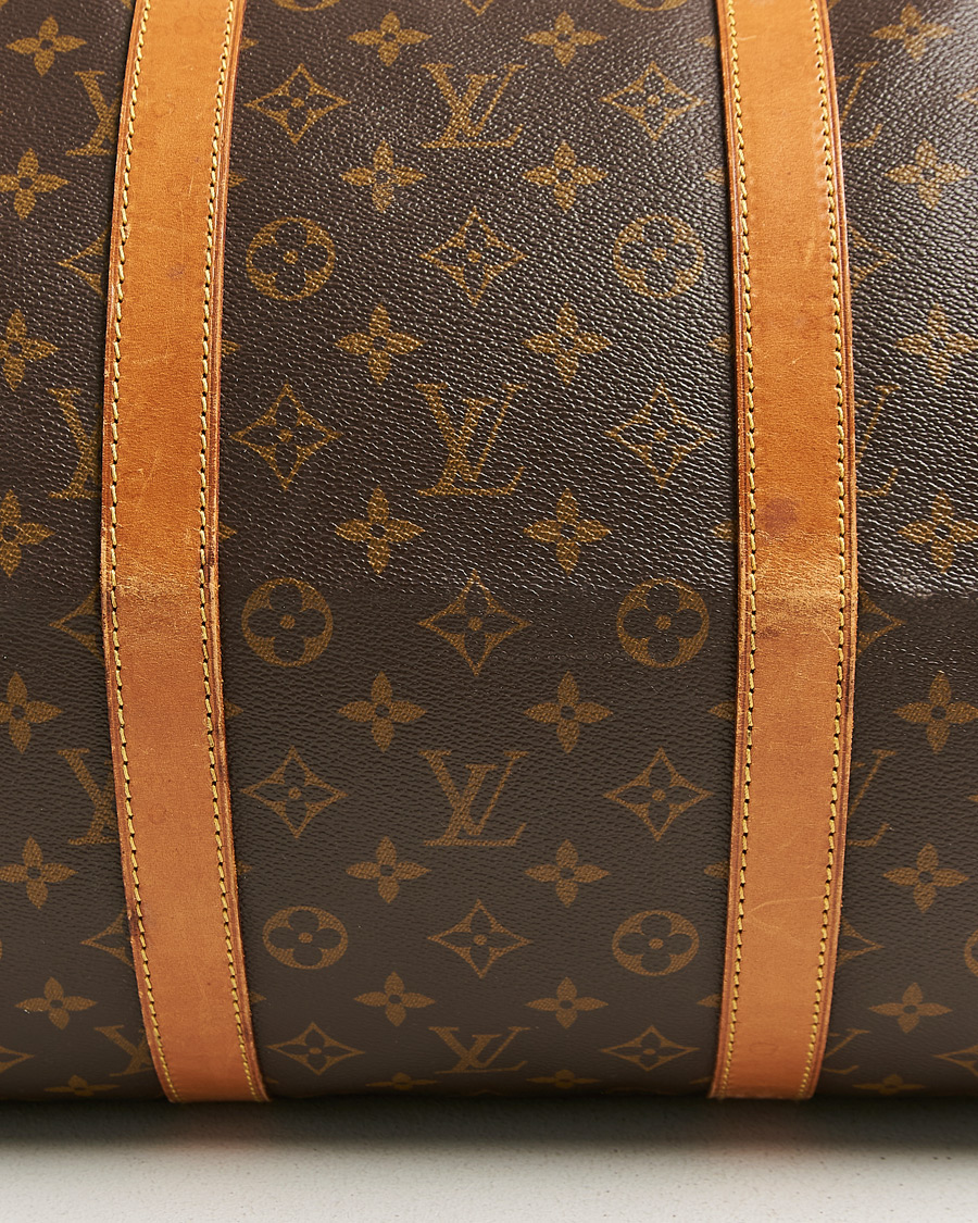 Herr | Pre-Owned & Vintage Bags | Louis Vuitton Pre-Owned | Keepall Bandouliére 55 Monogram
