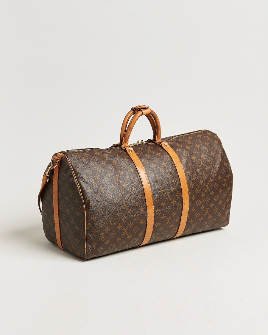 Herr | Pre-Owned & Vintage Bags | Louis Vuitton Pre-Owned | Keepall Bandouliére 55 Monogram