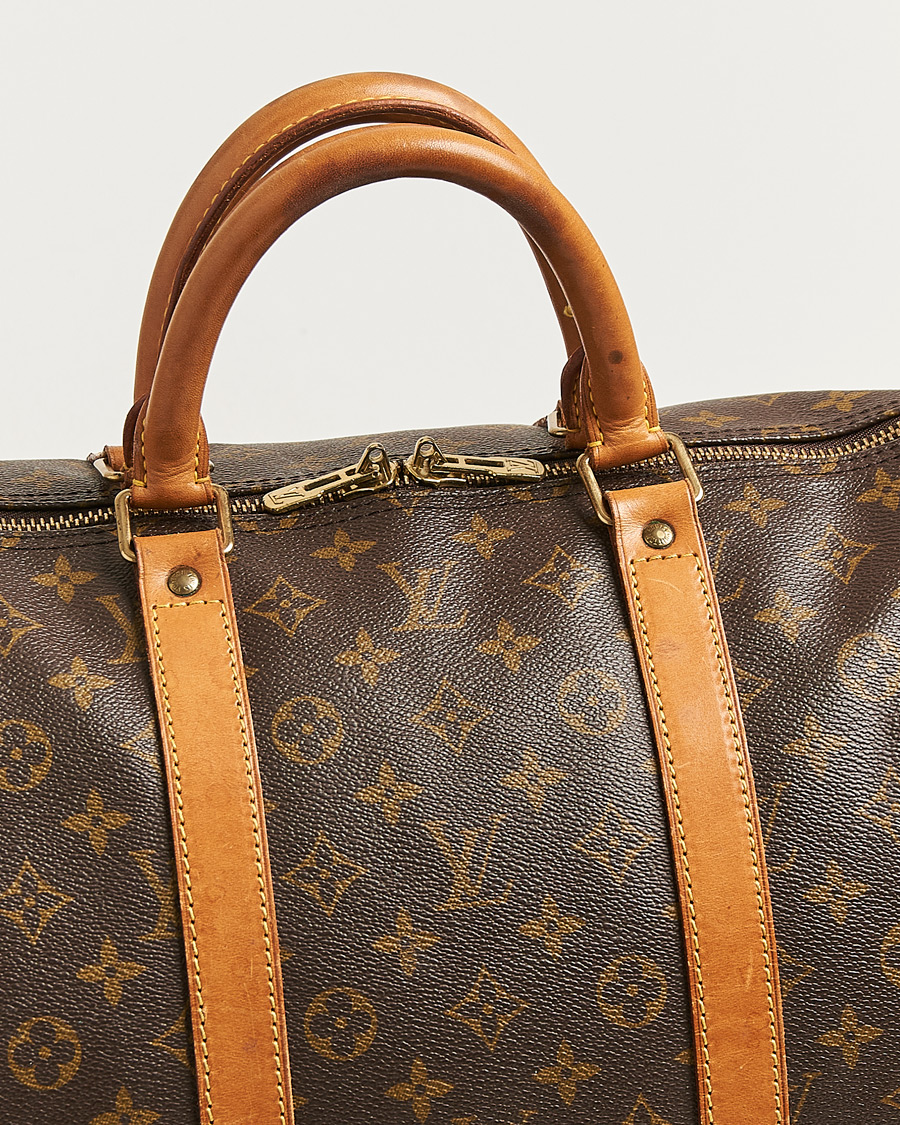 Herr | Pre-Owned & Vintage Bags | Louis Vuitton Pre-Owned | Keepall Bandouliére 55 Monogram