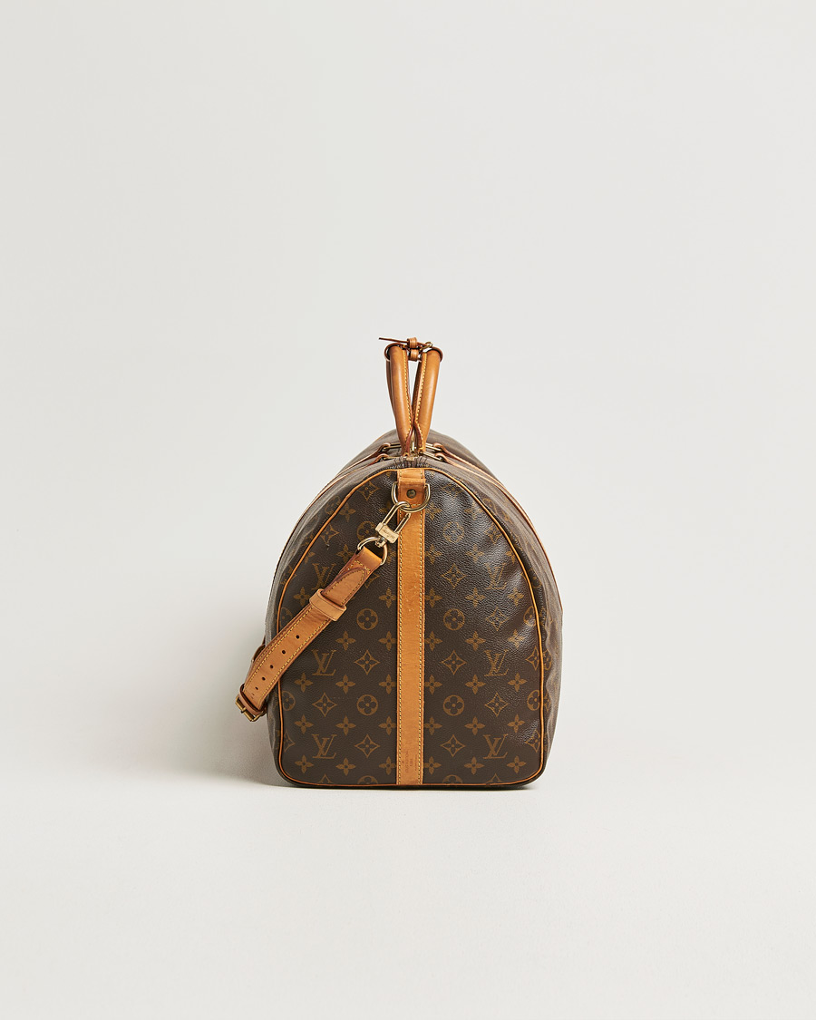 Herr | Pre-Owned & Vintage Bags | Louis Vuitton Pre-Owned | Keepall Bandouliére 55 Monogram