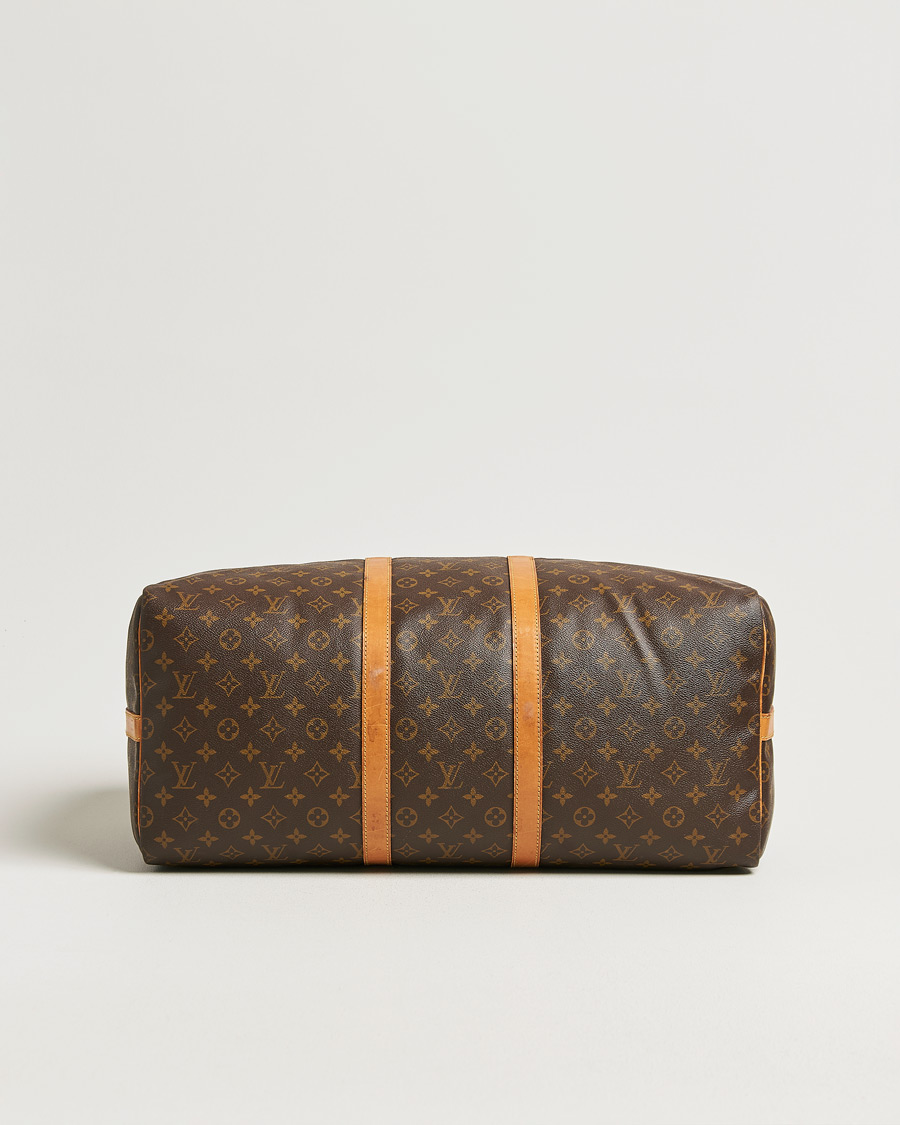 Herr | Pre-Owned & Vintage Bags | Louis Vuitton Pre-Owned | Keepall Bandouliére 55 Monogram