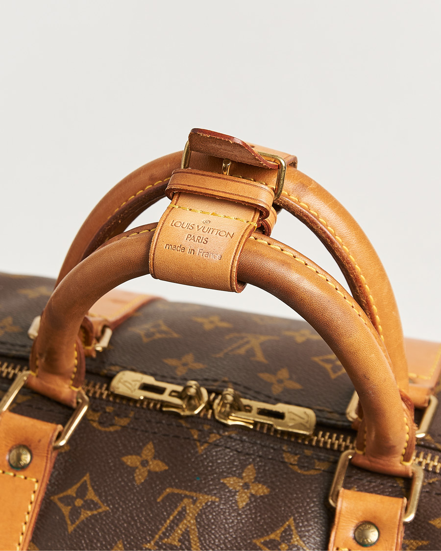 Herr | Pre-Owned & Vintage Bags | Louis Vuitton Pre-Owned | Keepall Bandouliére 55 Monogram