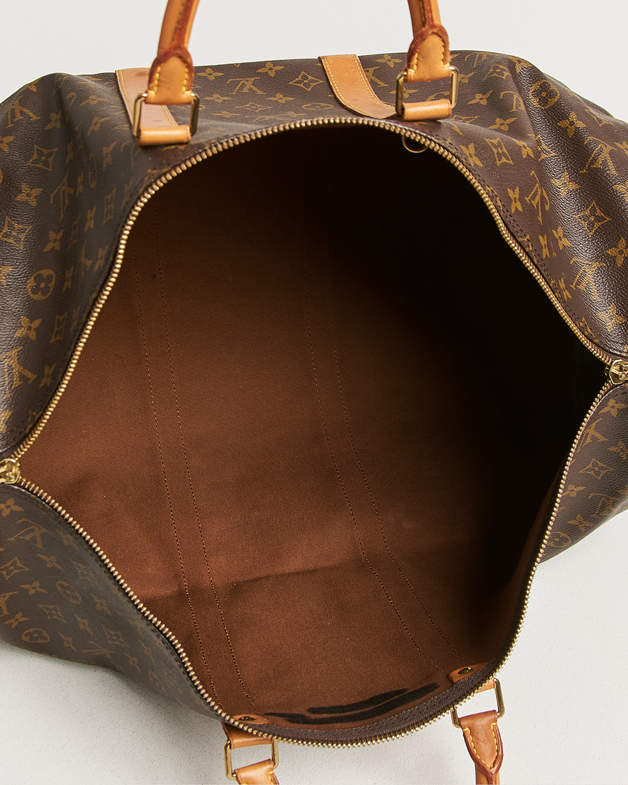 Herr | Pre-Owned & Vintage Bags | Louis Vuitton Pre-Owned | Keepall Bandouliére 55 Monogram