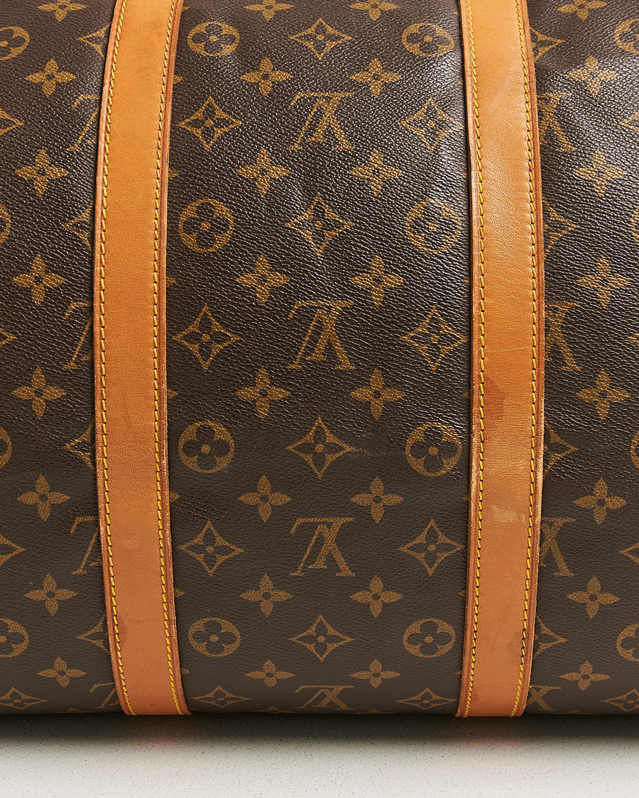 Herr | Pre-Owned & Vintage Bags | Louis Vuitton Pre-Owned | Keepall Bandouliére 55 Monogram