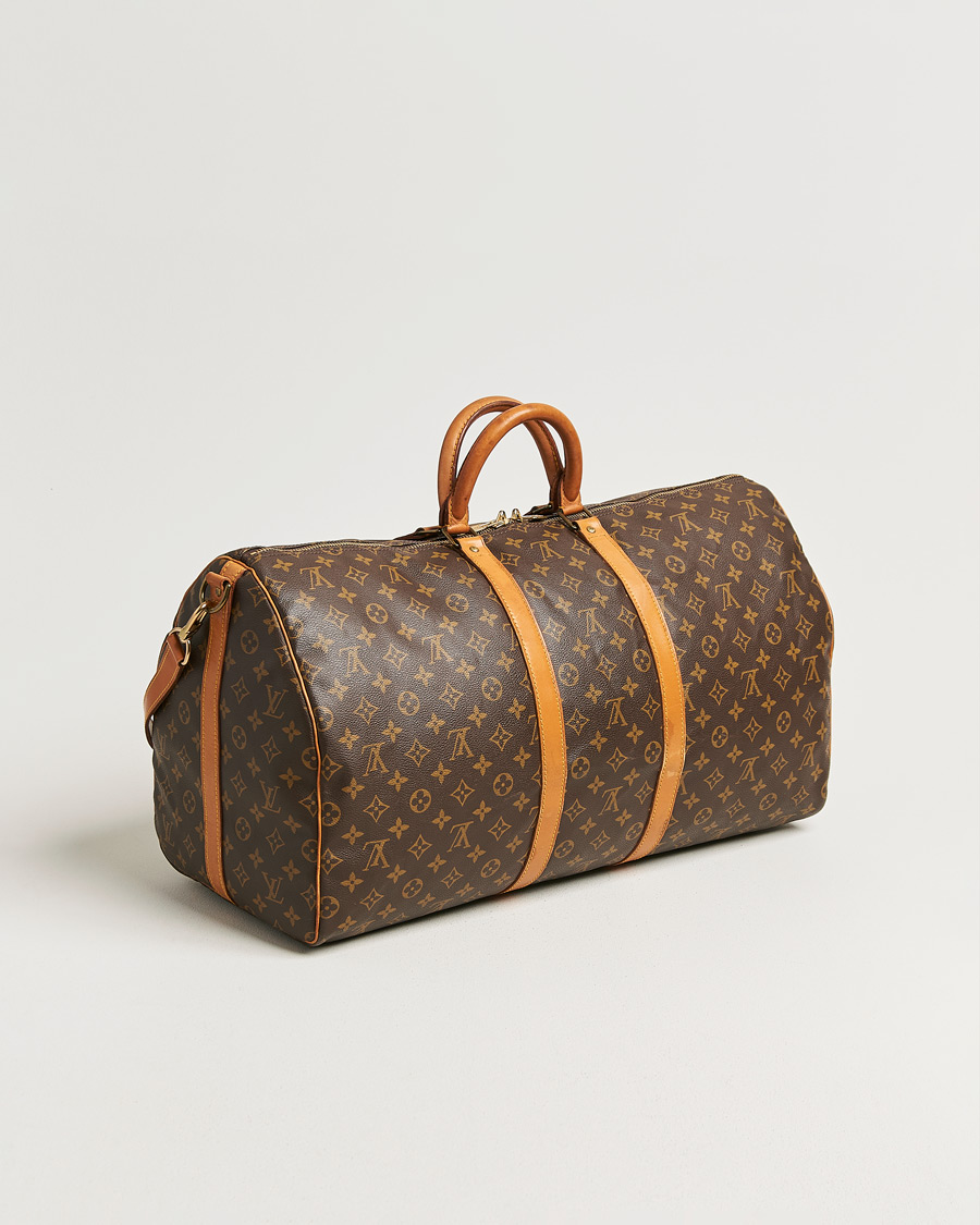 Herr | Pre-Owned & Vintage Bags | Louis Vuitton Pre-Owned | Keepall Bandouliére 55 Monogram
