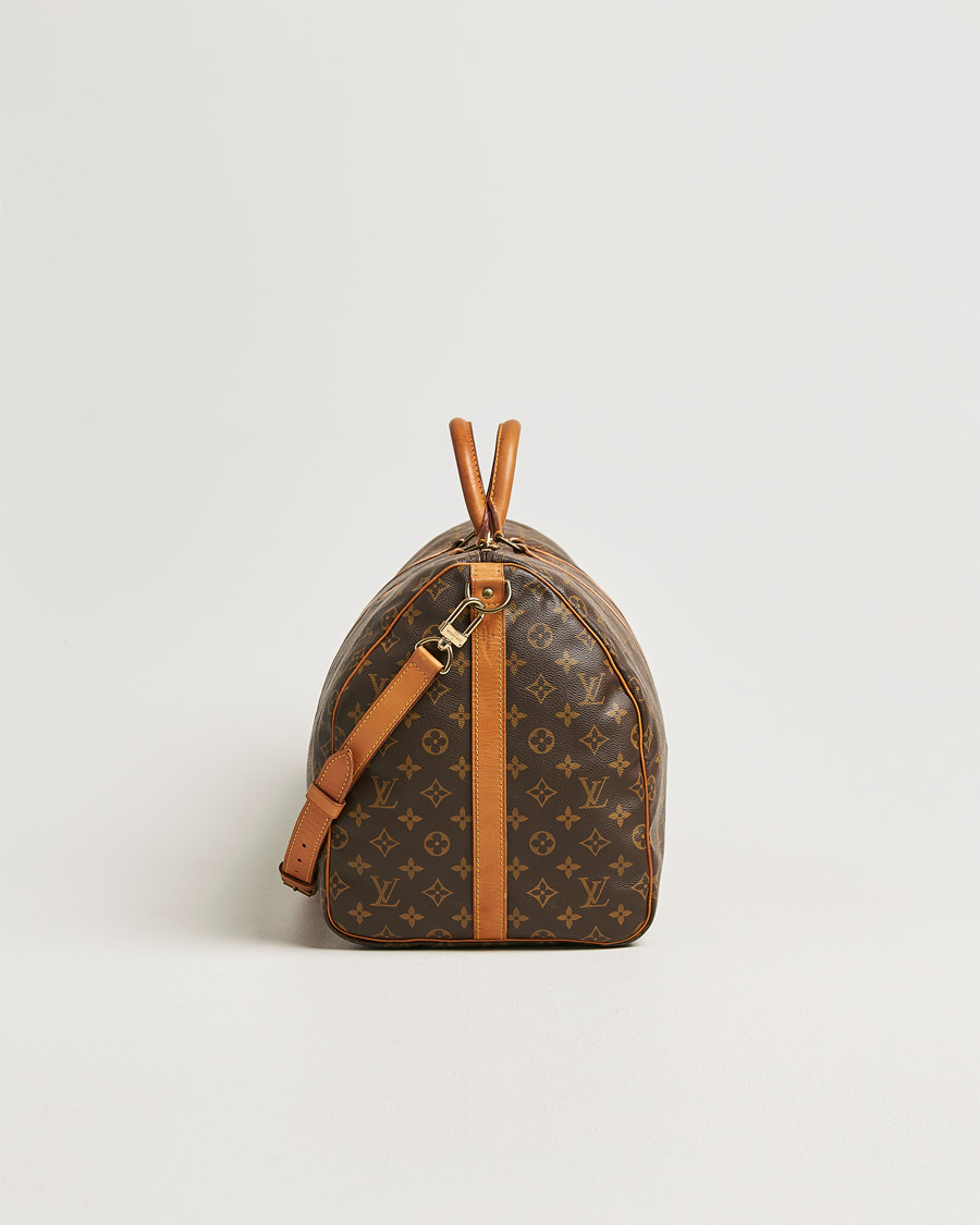 Herr | Pre-Owned & Vintage Bags | Louis Vuitton Pre-Owned | Keepall Bandouliére 55 Monogram