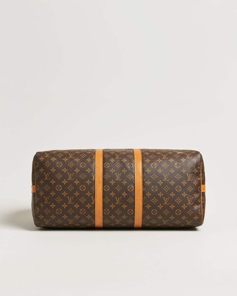 Herr | Pre-Owned & Vintage Bags | Louis Vuitton Pre-Owned | Keepall Bandouliére 55 Monogram