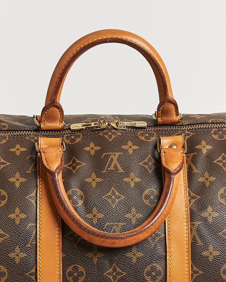 Herr | Pre-Owned & Vintage Bags | Louis Vuitton Pre-Owned | Keepall Bandouliére 55 Monogram