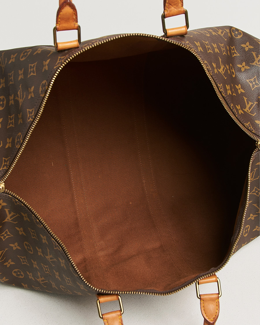 Herr | Pre-Owned & Vintage Bags | Louis Vuitton Pre-Owned | Keepall Bandouliére 55 Monogram