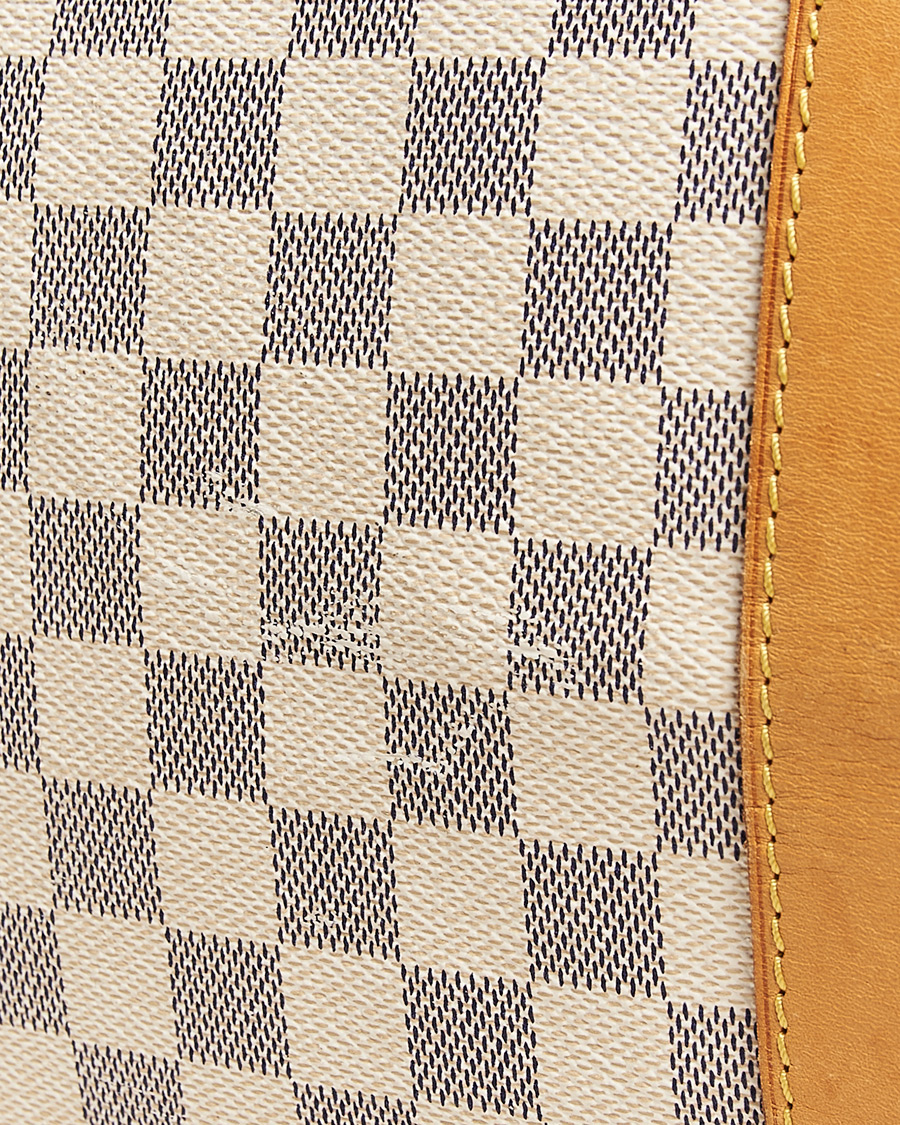 Herr | Pre-Owned & Vintage Bags | Louis Vuitton Pre-Owned | Keepall Bandouliére Damier Azur