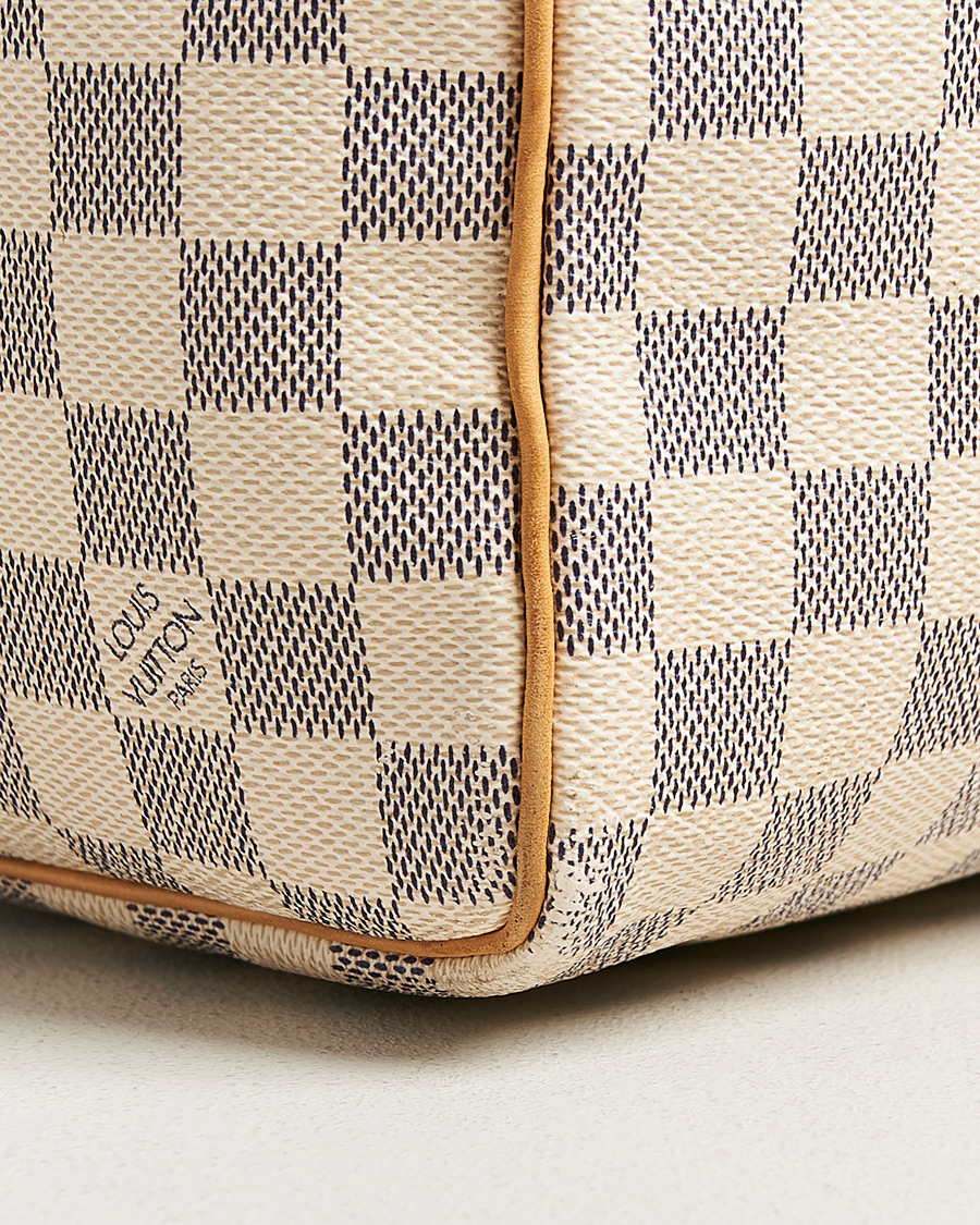 Herr | Pre-Owned & Vintage Bags | Louis Vuitton Pre-Owned | Keepall Bandouliére Damier Azur