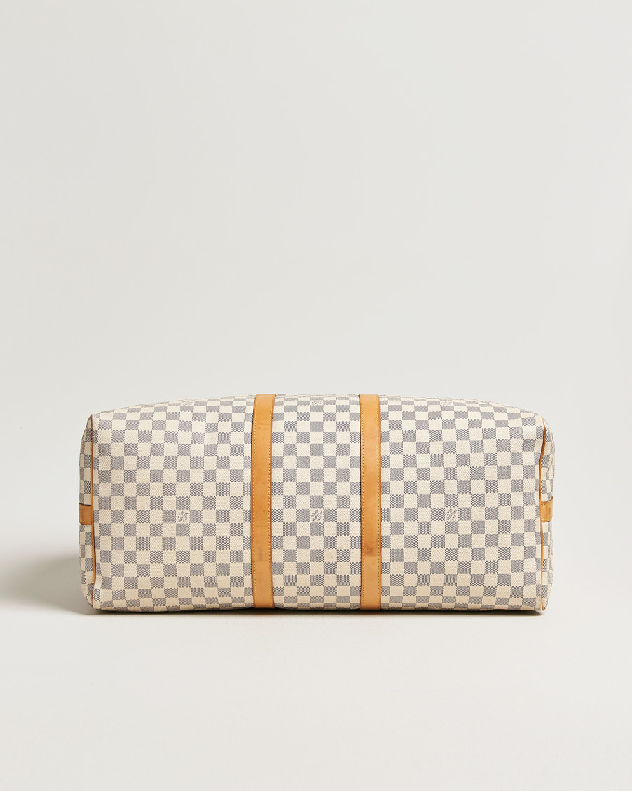 Herr | Pre-Owned & Vintage Bags | Louis Vuitton Pre-Owned | Keepall Bandouliére Damier Azur