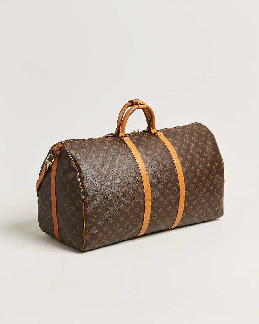 Herr | Pre-Owned & Vintage Bags | Louis Vuitton Pre-Owned | Keepall Bandouliére 60 Monogram