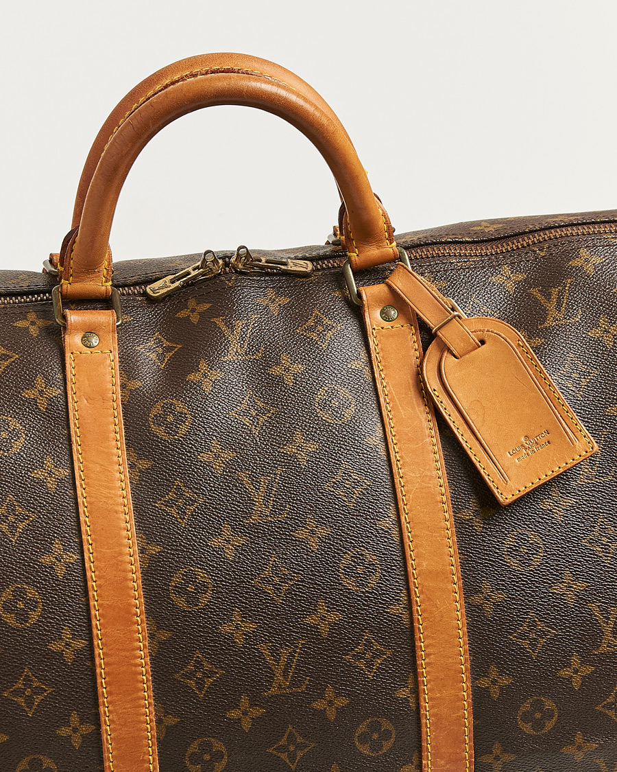 Herr | Pre-Owned & Vintage Bags | Louis Vuitton Pre-Owned | Keepall Bandouliére 60 Monogram