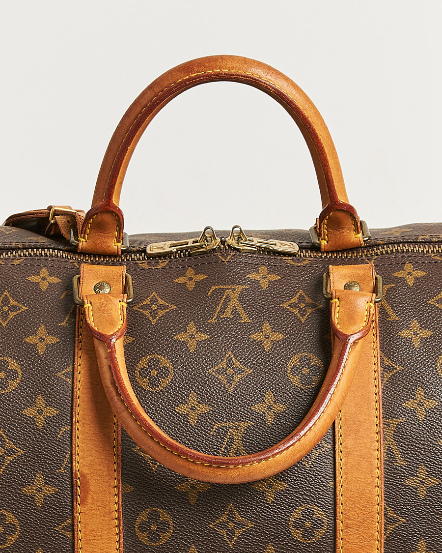 Herr | Pre-Owned & Vintage Bags | Louis Vuitton Pre-Owned | Keepall Bandouliére 55 Monogram