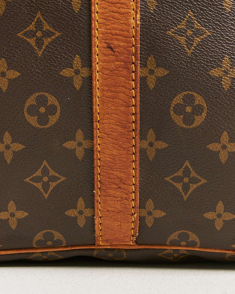 Herr | Pre-Owned & Vintage Bags | Louis Vuitton Pre-Owned | Keepall Bandouliére 55 Monogram