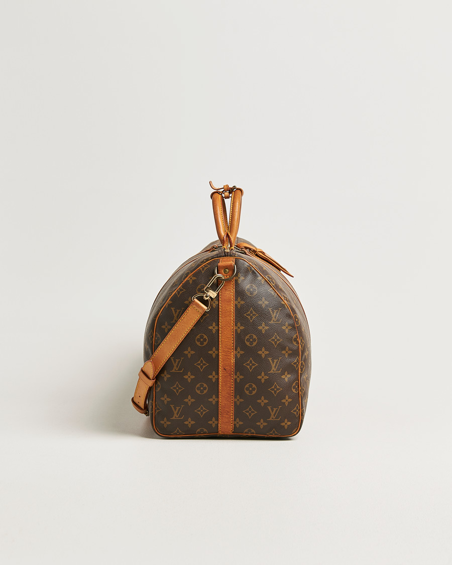 Herr | Pre-Owned & Vintage Bags | Louis Vuitton Pre-Owned | Keepall Bandouliére 55 Monogram
