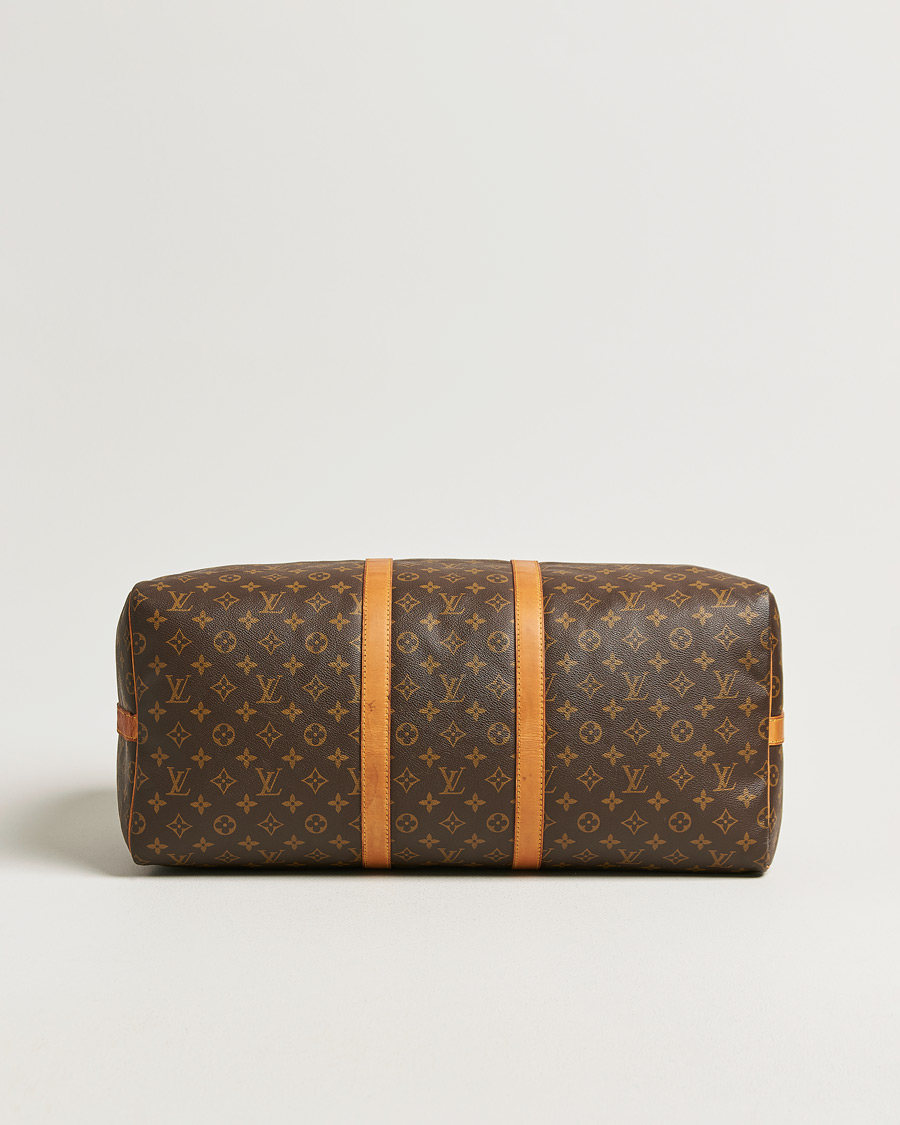Herr | Pre-Owned & Vintage Bags | Louis Vuitton Pre-Owned | Keepall Bandouliére 55 Monogram