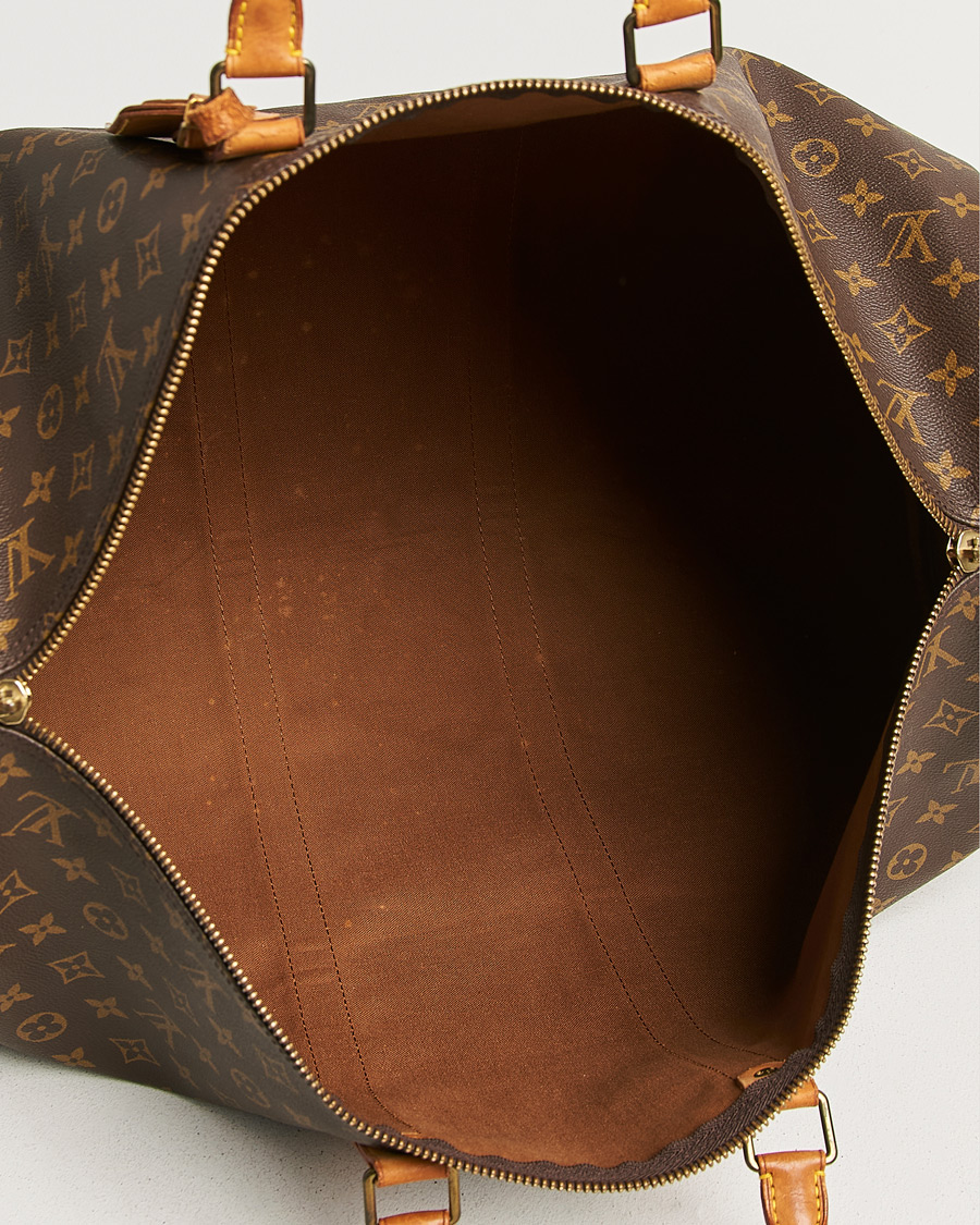 Herr | Pre-Owned & Vintage Bags | Louis Vuitton Pre-Owned | Keepall Bandouliére 55 Monogram