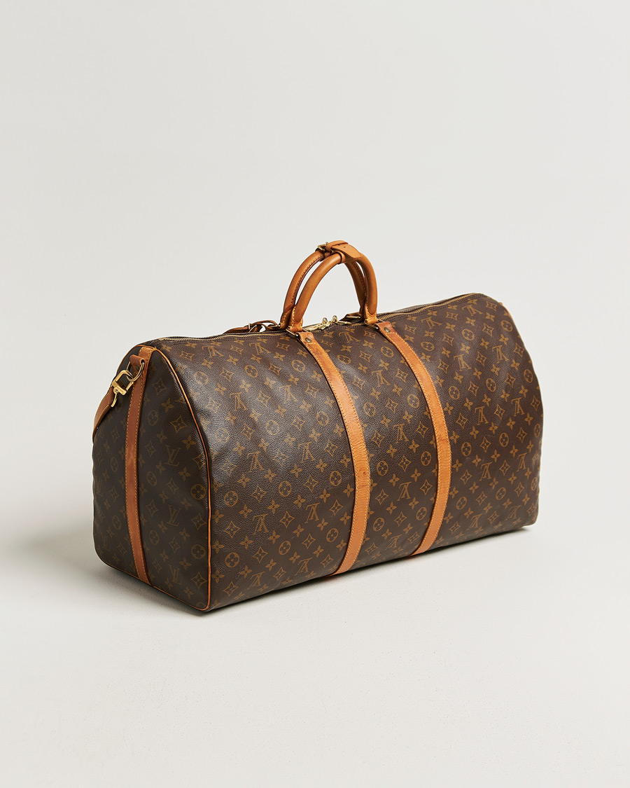 Herr | Pre-Owned & Vintage Bags | Louis Vuitton Pre-Owned | Keepall Bandouliére 60 Monogram