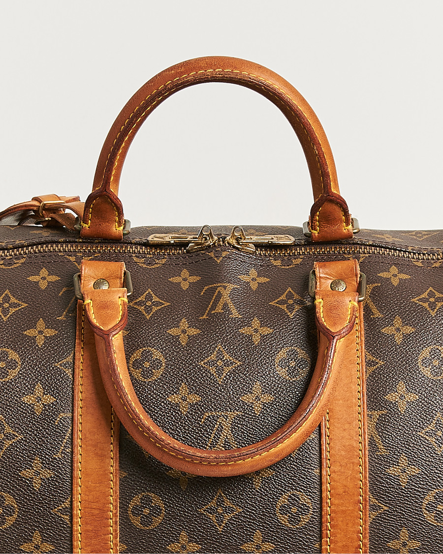Herr | Pre-Owned & Vintage Bags | Louis Vuitton Pre-Owned | Keepall Bandouliére 55 Monogram