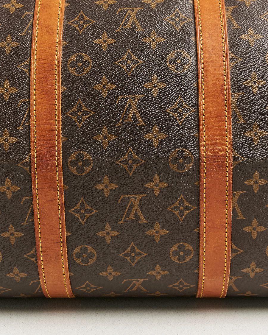 Herr | Pre-Owned & Vintage Bags | Louis Vuitton Pre-Owned | Keepall Bandouliére 55 Monogram