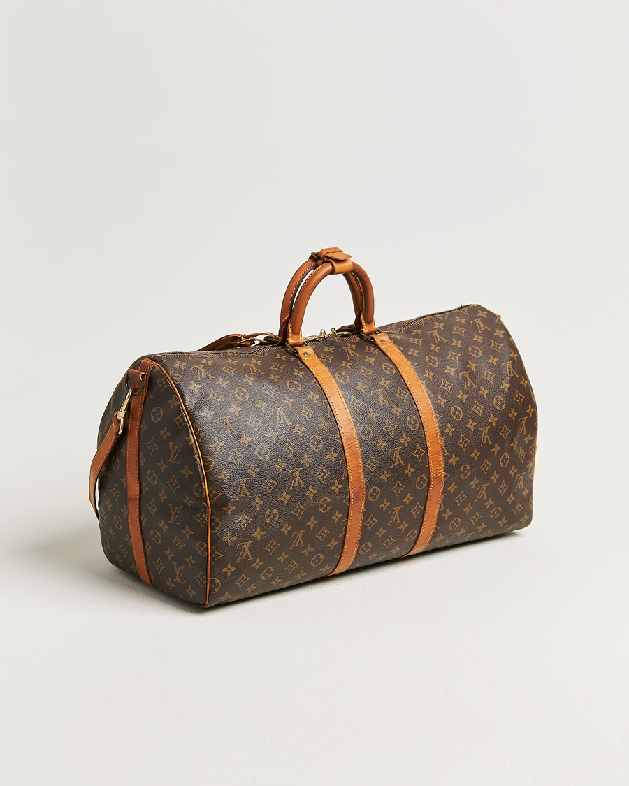 Herr | Pre-Owned & Vintage Bags | Louis Vuitton Pre-Owned | Keepall Bandouliére 55 Monogram