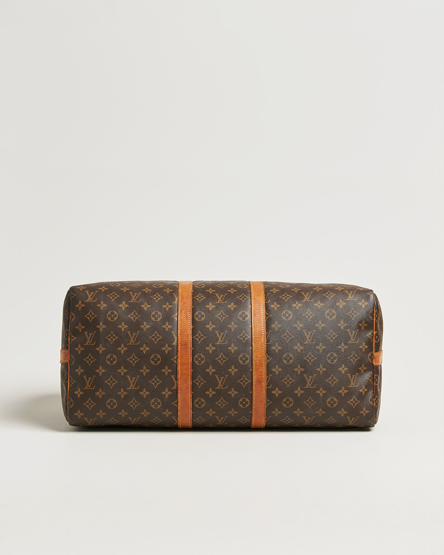 Herr | Pre-Owned & Vintage Bags | Louis Vuitton Pre-Owned | Keepall Bandouliére 55 Monogram