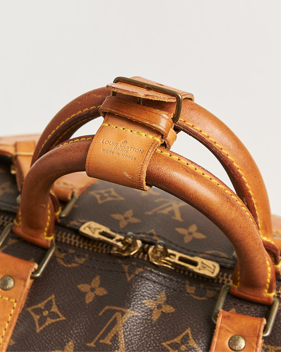 Herr | Pre-Owned & Vintage Bags | Louis Vuitton Pre-Owned | Keepall Bandouliére 55 Monogram