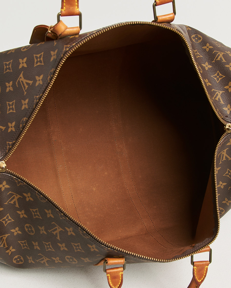 Herr | Pre-Owned & Vintage Bags | Louis Vuitton Pre-Owned | Keepall Bandouliére 55 Monogram