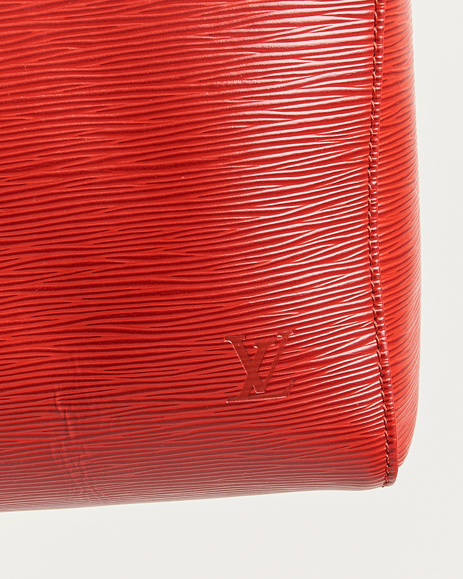Herr | Pre-Owned & Vintage Bags | Louis Vuitton Pre-Owned | Keepall 50 Epi Leather Red