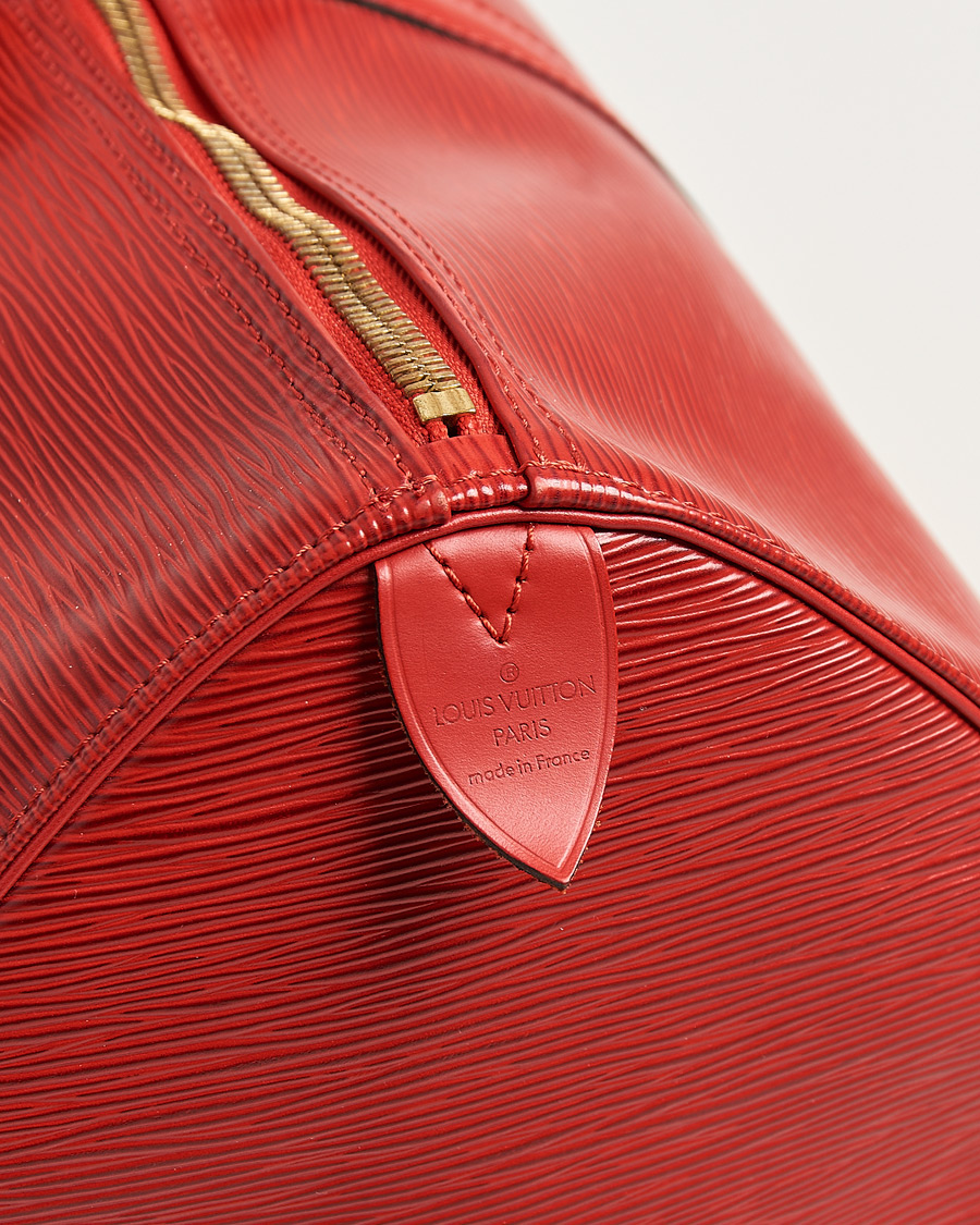 Herr | Pre-Owned & Vintage Bags | Louis Vuitton Pre-Owned | Keepall 50 Epi Leather Red