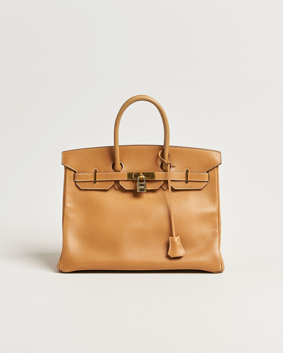 Herr | Pre-Owned & Vintage Bags | Hermès Pre-Owned | Birkin 35 Ardennes Gold