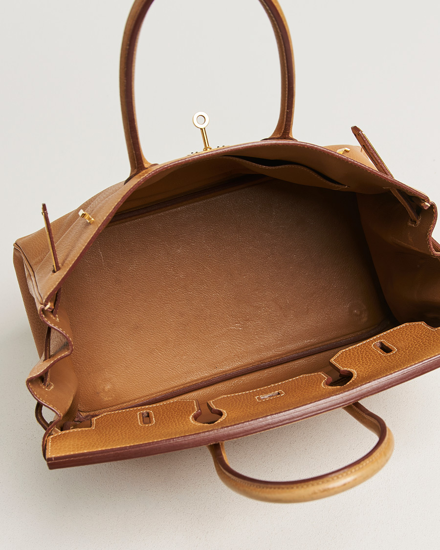 Herr | Pre-Owned & Vintage Bags | Hermès Pre-Owned | Birkin 35 Ardennes Gold