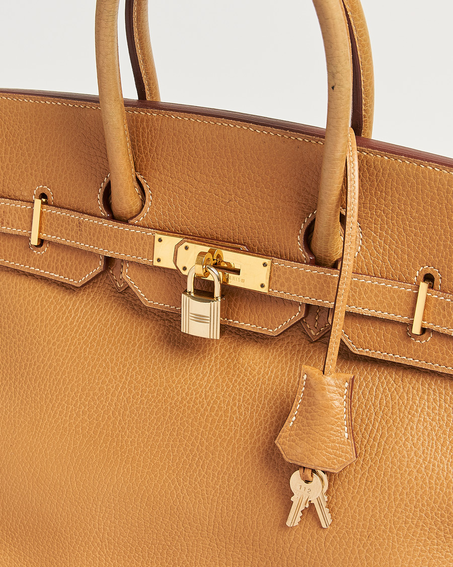 Herr | Pre-Owned & Vintage Bags | Hermès Pre-Owned | Birkin 35 Ardennes Gold