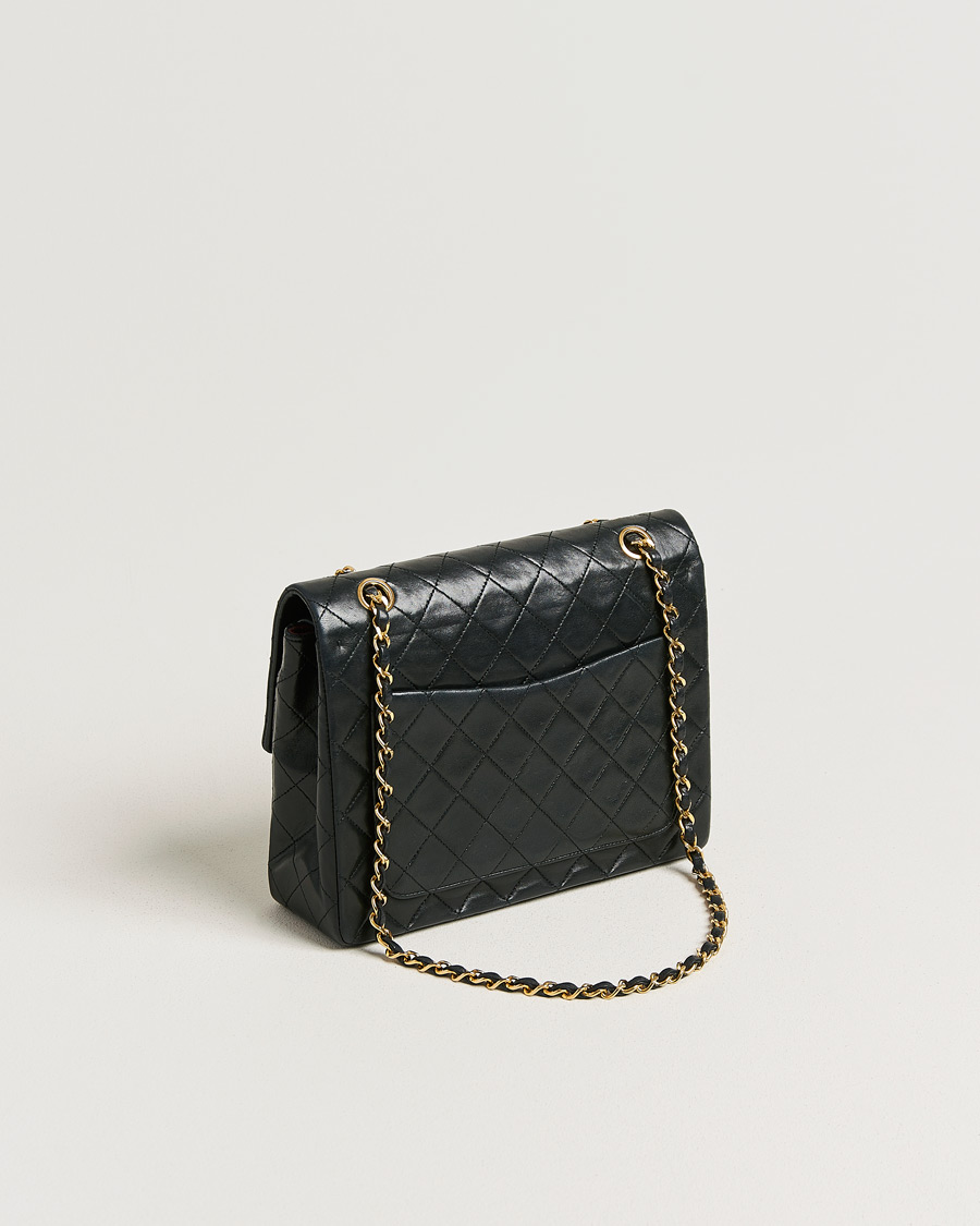 Herr | Pre-Owned & Vintage Bags | Chanel Pre-Owned | Single Flap Bag Lambskin Black