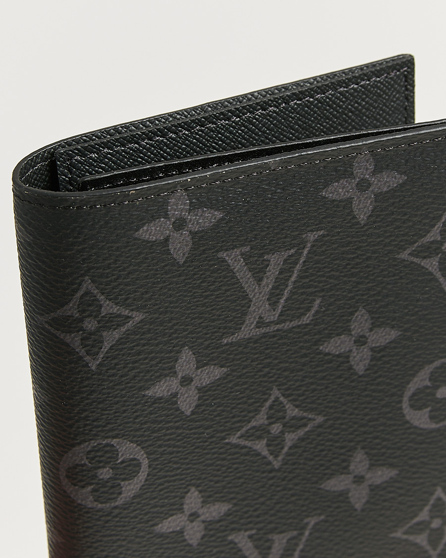 Herr | Pre-Owned & Vintage Bags | Louis Vuitton Pre-Owned | Passport Cover Monogram Eclipse