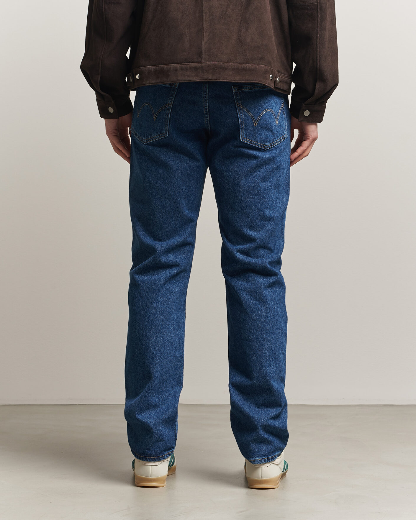 Herr | Jeans | EDWIN | Regular Straight Jeans Used Mid Blue