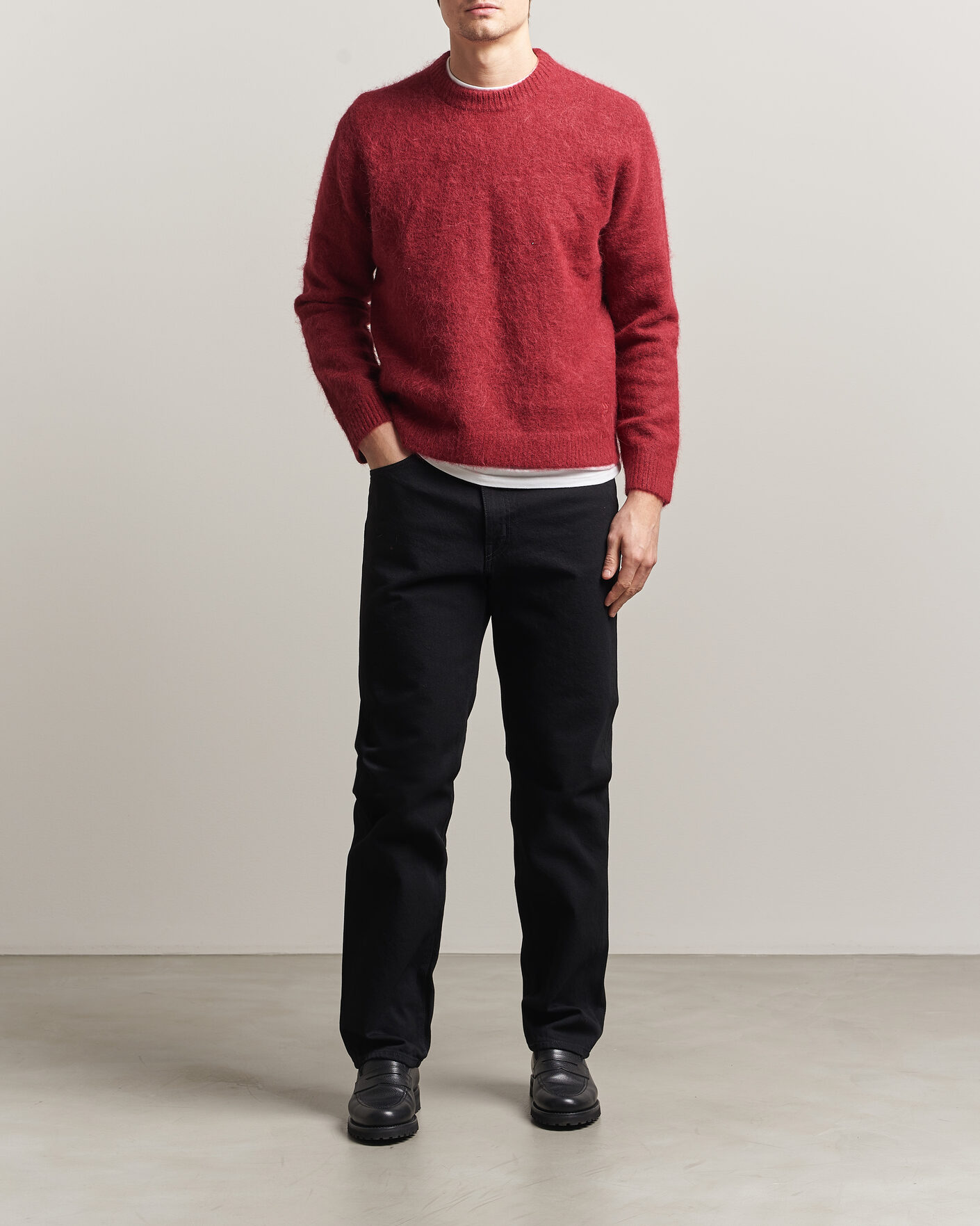 Herr | Jeans | EDWIN | Regular Straight Jeans Unwashed Black