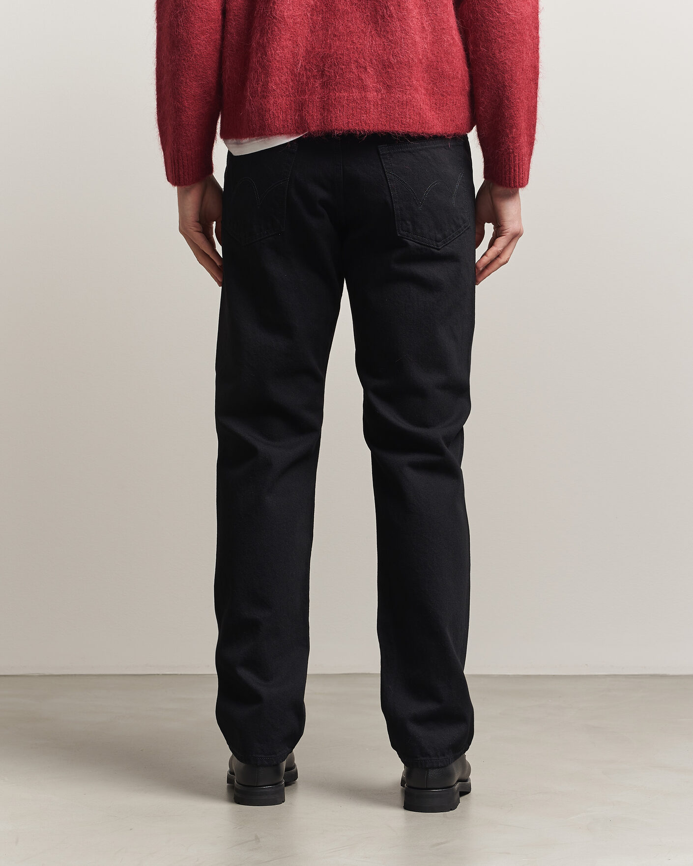 Herr | Jeans | EDWIN | Regular Straight Jeans Unwashed Black