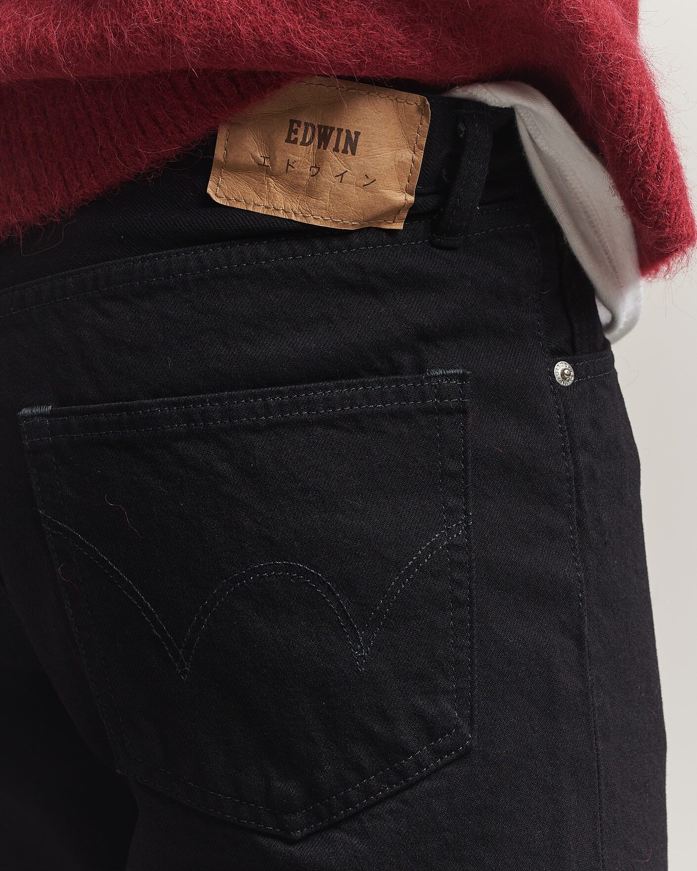 Herr | Jeans | EDWIN | Regular Straight Jeans Unwashed Black