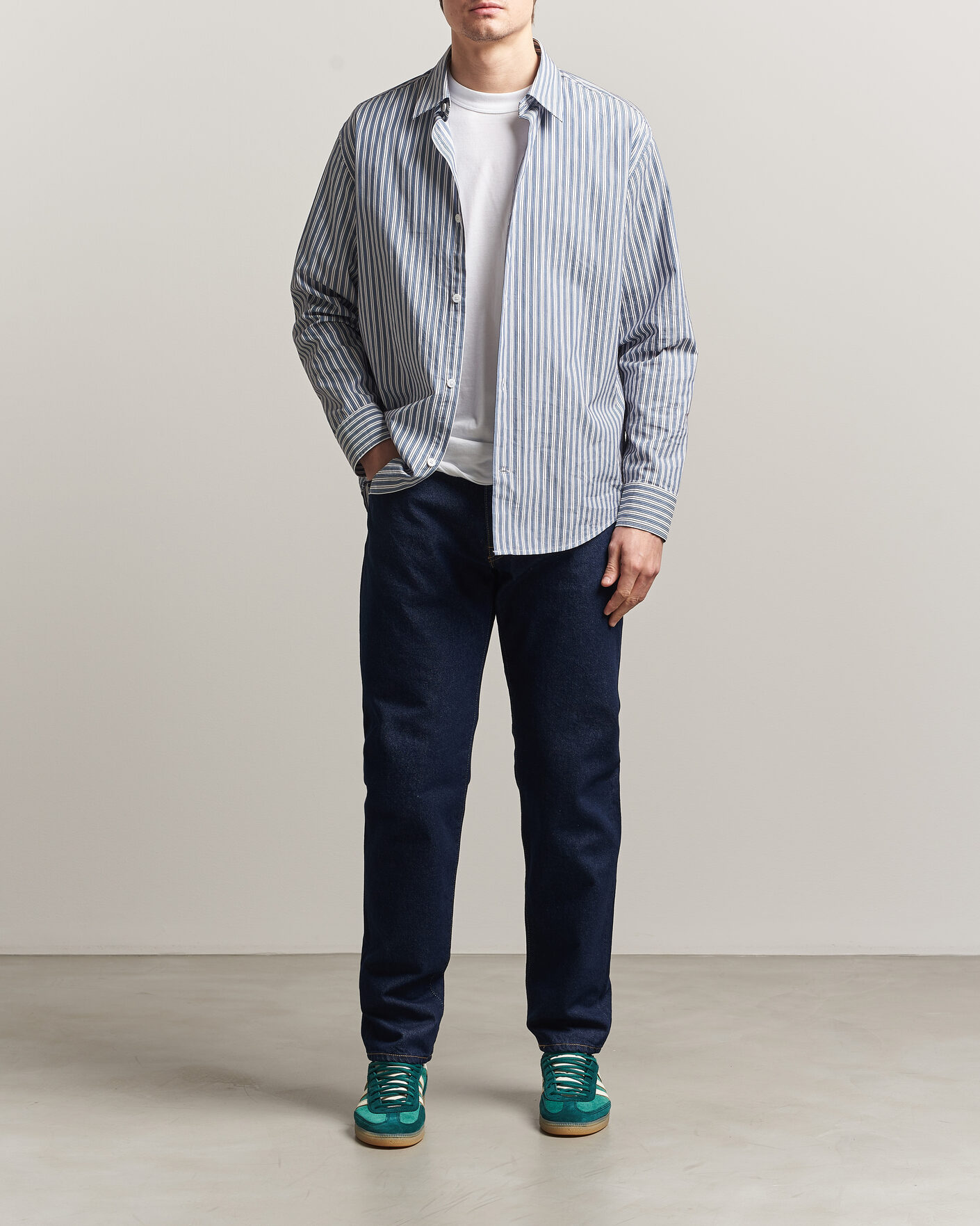 Herr | Jeans | EDWIN | Regular Tapered Jeans Blue Rinsed