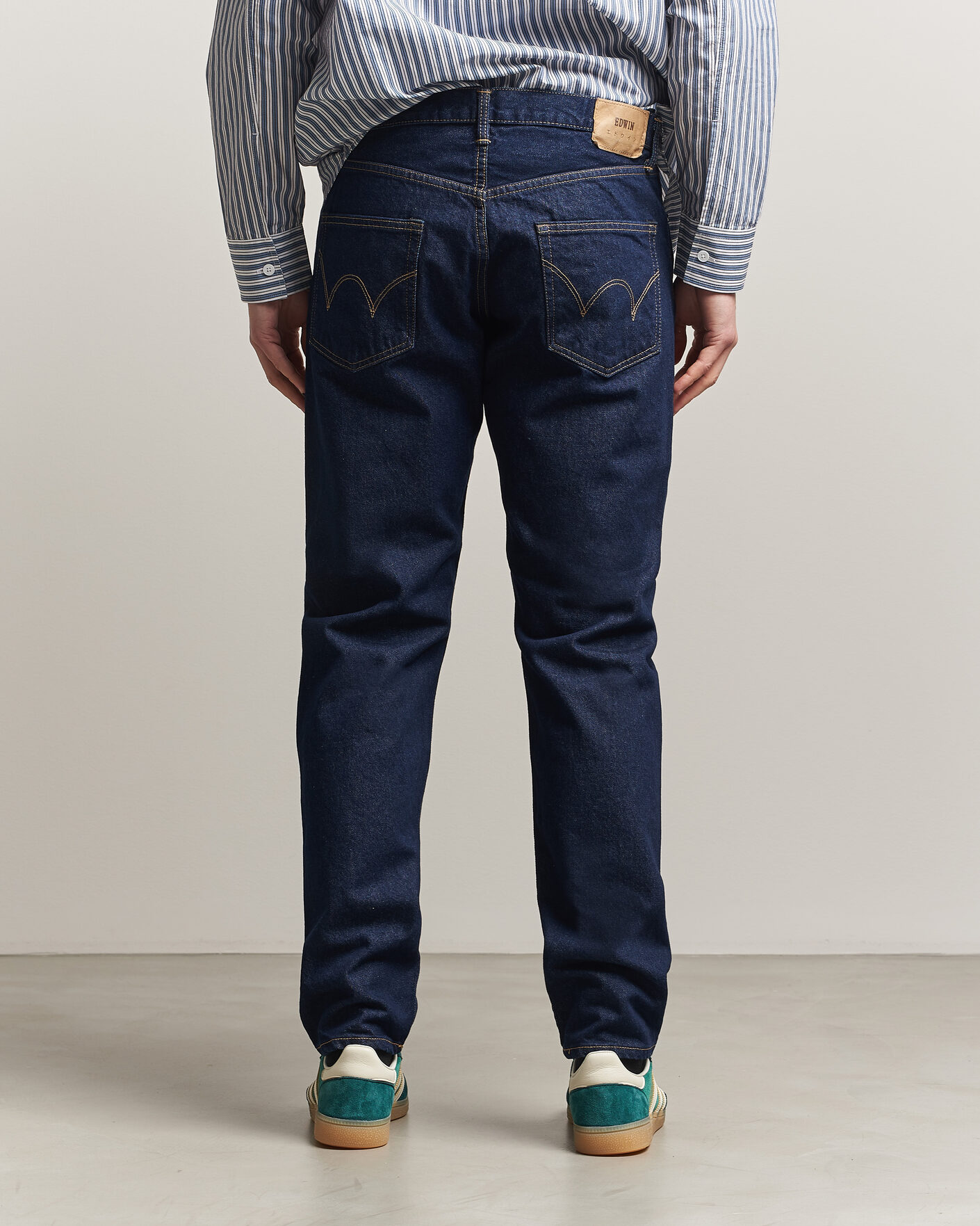 Herr | Jeans | EDWIN | Regular Tapered Jeans Blue Rinsed