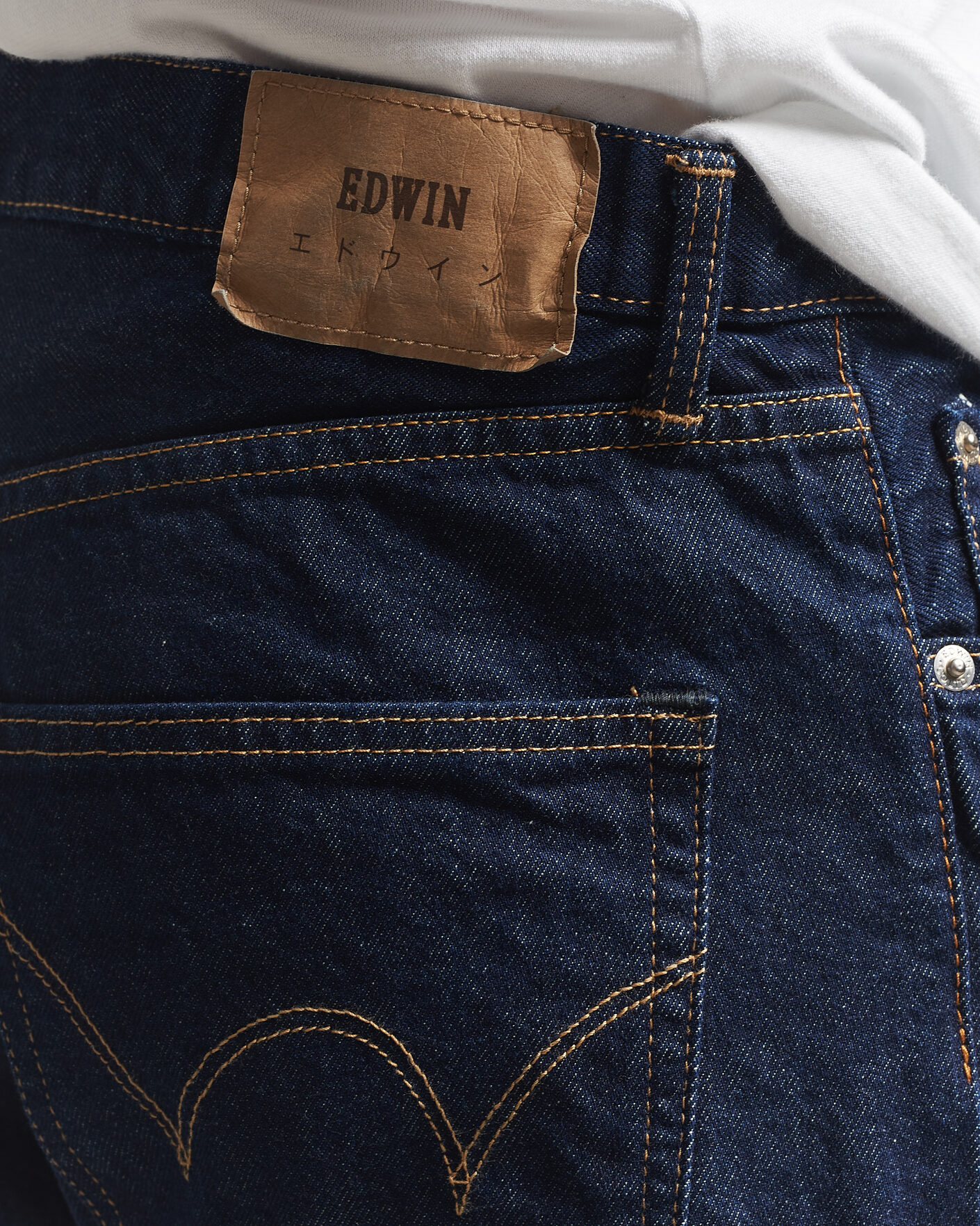 Herr | Jeans | EDWIN | Regular Tapered Jeans Blue Rinsed
