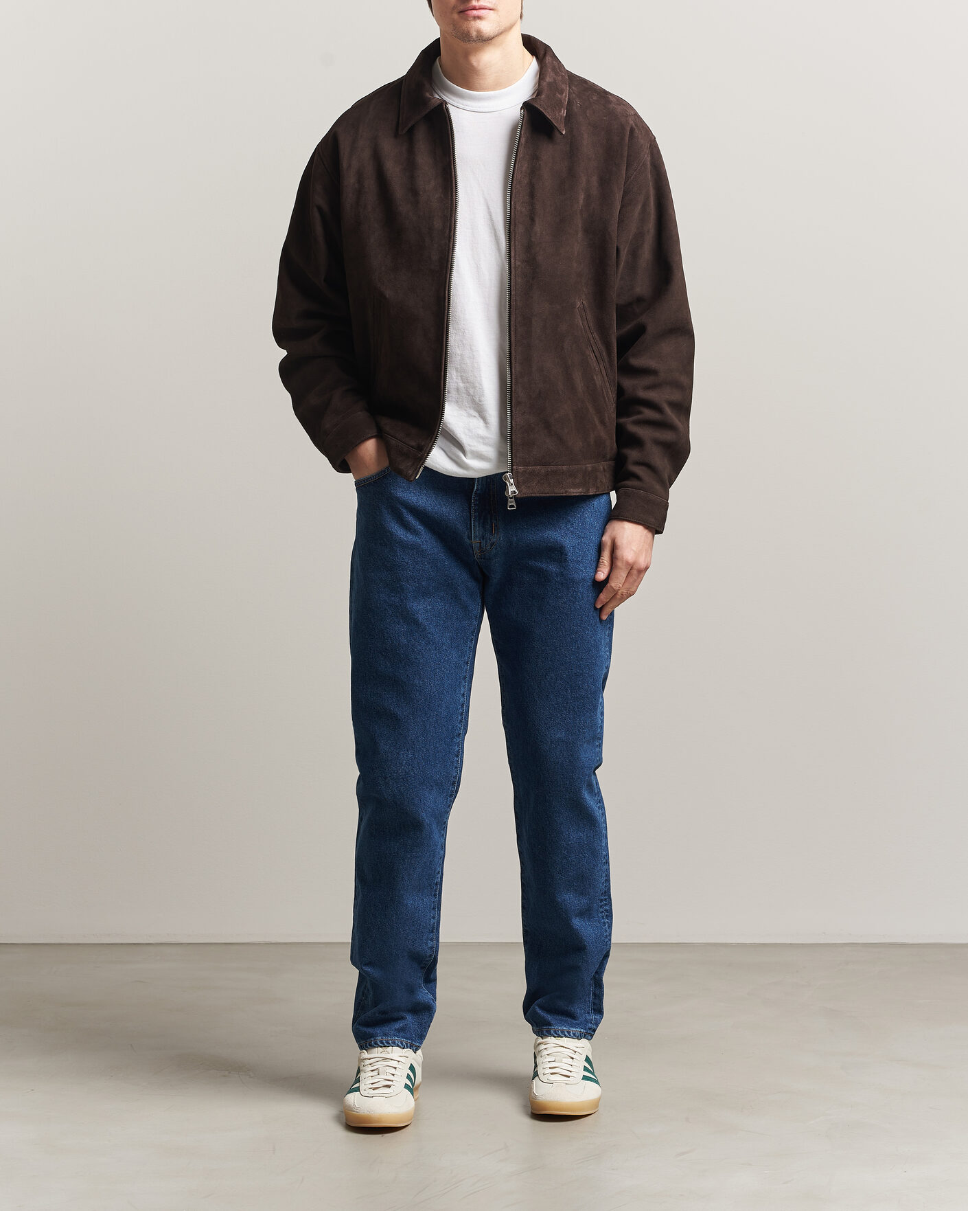Herr | Jeans | EDWIN | Regular Tapered Jeans Used Mid Blue