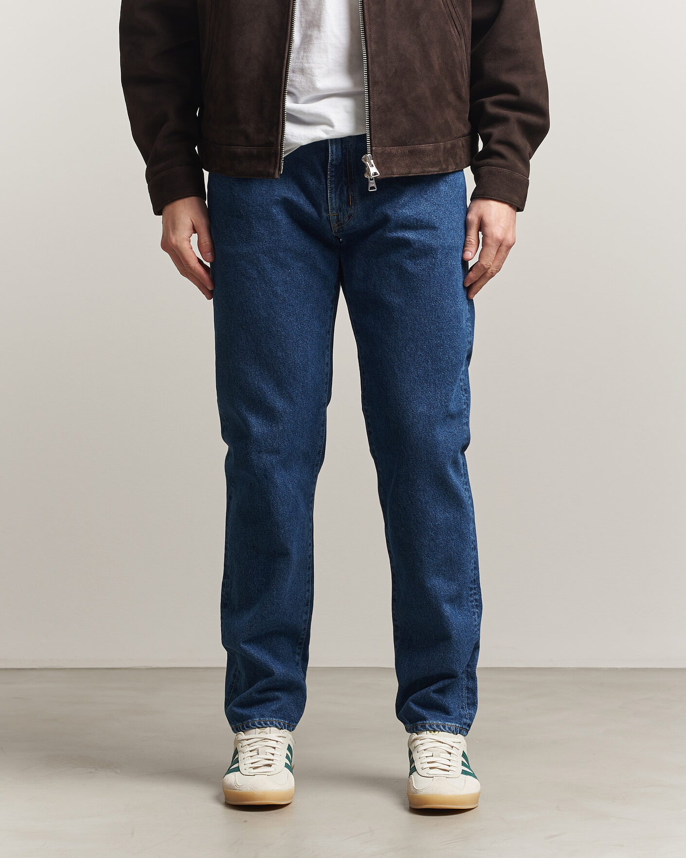 Herr | Jeans | EDWIN | Regular Tapered Jeans Used Mid Blue