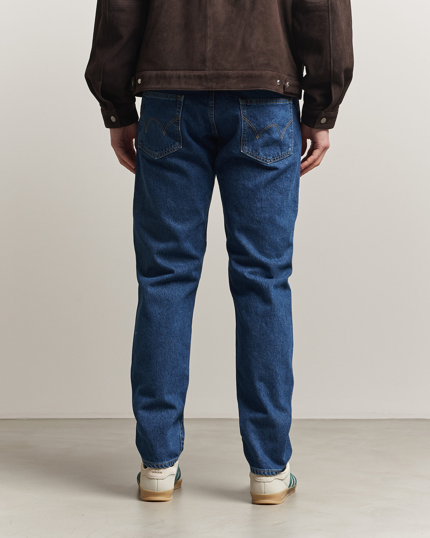 Herr | Jeans | EDWIN | Regular Tapered Jeans Used Mid Blue