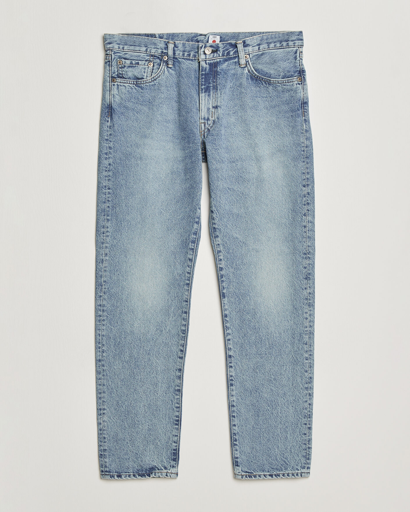 Herr | Byxor | EDWIN | Regular Tapered Jeans Used Light Blue
